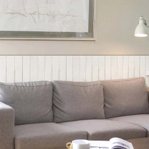 Pannelli murali effetto legno come decorazione adesiva da parete di t.b.t.