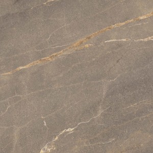 Campione di piastrella grigia effetto marmo per pavimenti.