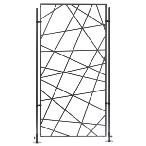 Traliccio fisso in alluminio 1,8x0,9 m antracite