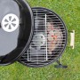 Cesto carbone Jamestown 2 pezzi in barbecue a sfera con carbone incandescente, utensile per grigliare indirettamente.