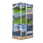 Confezione di una piscina Bestway Power Steel Frame, piscina fuori terra per il giardino.