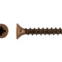 Vite per legno t.b.t., testa a croce, marrone.
