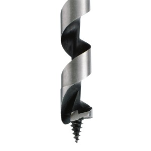 Punta per travi LUX 10 mm, punta da legno con punta filettata e scanalatura per forature precise nel legno.