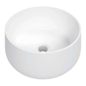 Lavabo da appoggio ceramica Rodas Idrostile Studio Design Bianco