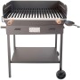Barbecue a carbonella t.b.t. con ripiano e ruote.