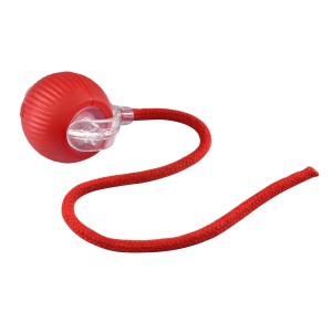 Gioco per gatti Catch Me pallina con cordino rosso ricaricabile