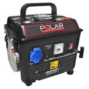 Generatore di corrente nero t.b.t. per uso flessibile.