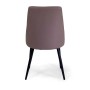 Sedia in ecopelle Oliver tortora 48x58xh48/90 cm_5