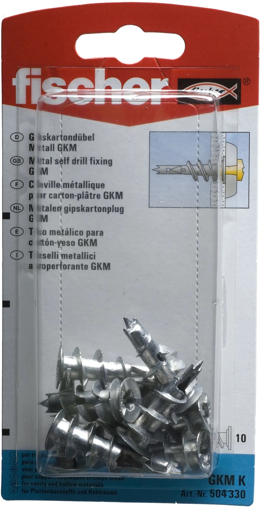 Industrial Tecnica. Fissaggio Metallico Per Cartongesso GKM