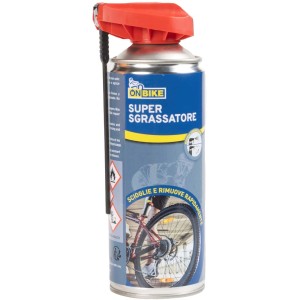 t.b.t. Super sgrassatore spray per biciclette. Pulisce e lubrifica.