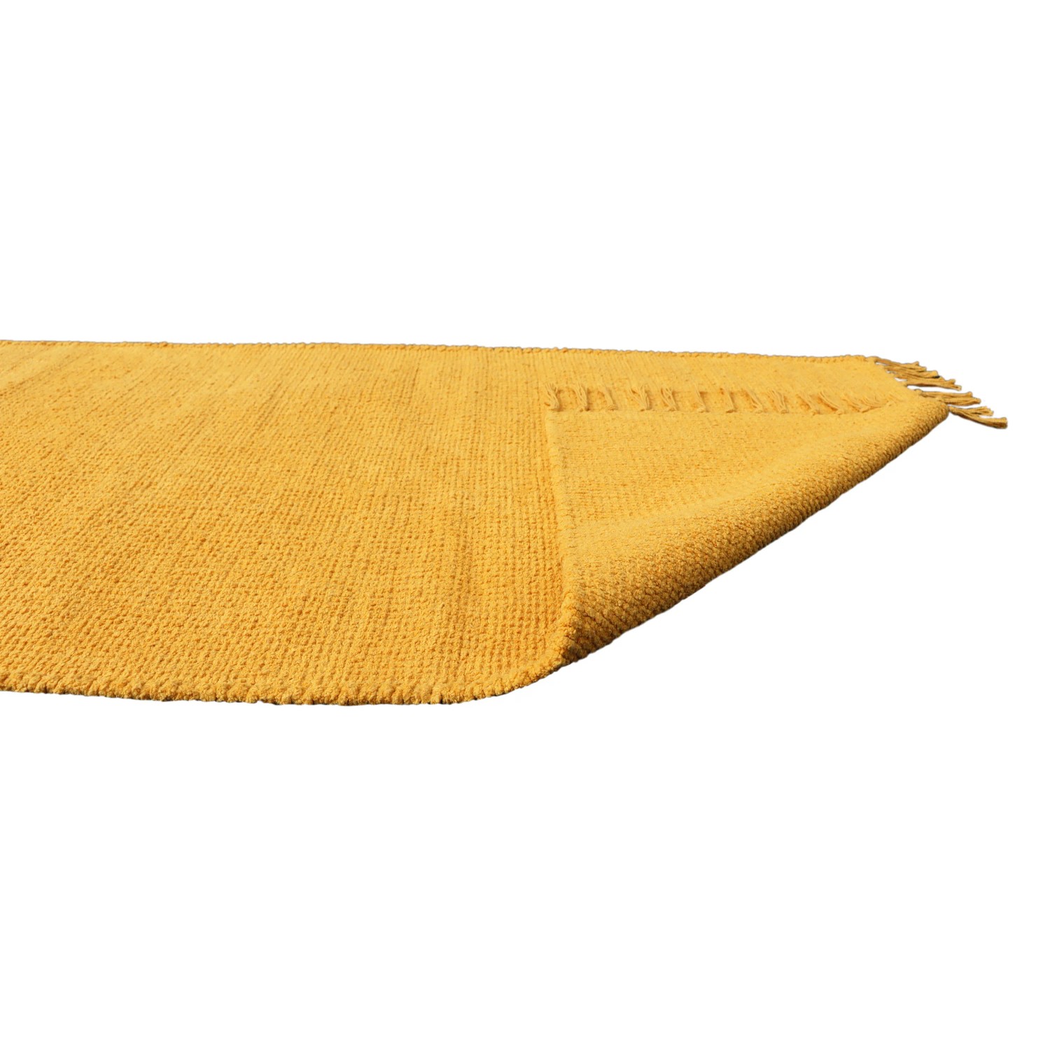 Homescapes Cuscino In Ciniglia Tie Dye Arancione 60x60 Cm - 100% Cotone, Fatto A Mano In India