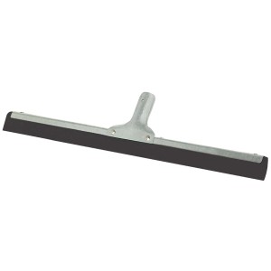 t.b.t. tergivetro per pulizia, telaio in metallo con labbro in gomma nera.