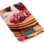 Bilancia da cucina con motivo pancake, utensili da cucina digitali per una pesatura precisa.