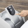 Dettaglio del pannello di controllo della vasca idromassaggio Bestway Lay-Z-Spa Miami AirJet.