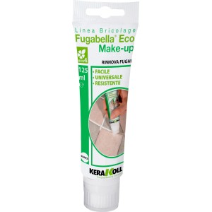 Fugabella Eco Make-up stucco per fughe in tubo, ideale per riparare le fughe delle piastrelle.