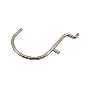 Gancio t.b.t. per pannelli forati per riporre gli utensili.