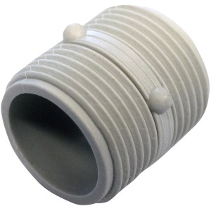 Connettore sifone grigio per lavatrice/lavastoviglie.