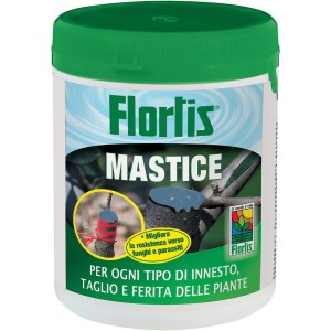 Mastice cicatrizzante Florlis per piante, protegge tagli e innesti.