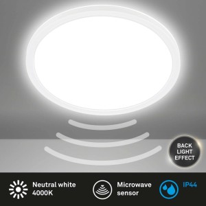 Pannello LED ultrapiatto Slim Move LED 18W 2400lm 4000K bianco