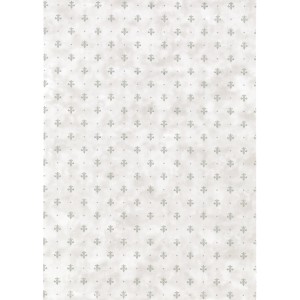 Pellicola adesiva t.b.t. con delicato motivo a giglio per mobili e pareti.