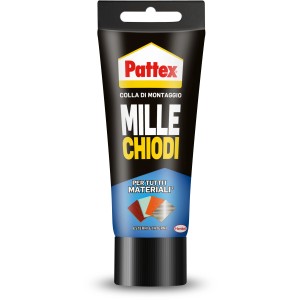 Adesivo di montaggio Pattex "Mille Chiodi" per vari materiali, tubo.