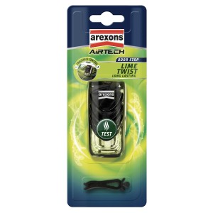Arexons Airtech Lime Twist deodorante auto per la cura dell'auto.