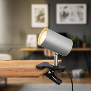 Faretto Klem 16,5x6,5 cm nichel