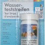 Strisce reattive per l'analisi di cloro, bromo e pH dell'acqua. Facile da usare per piscine.