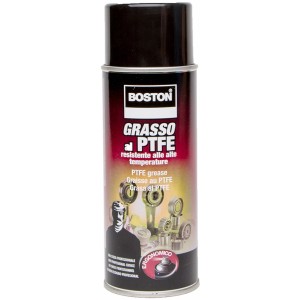 Bomboletta di grasso PTFE Boston, lubrificante per alte temperature.