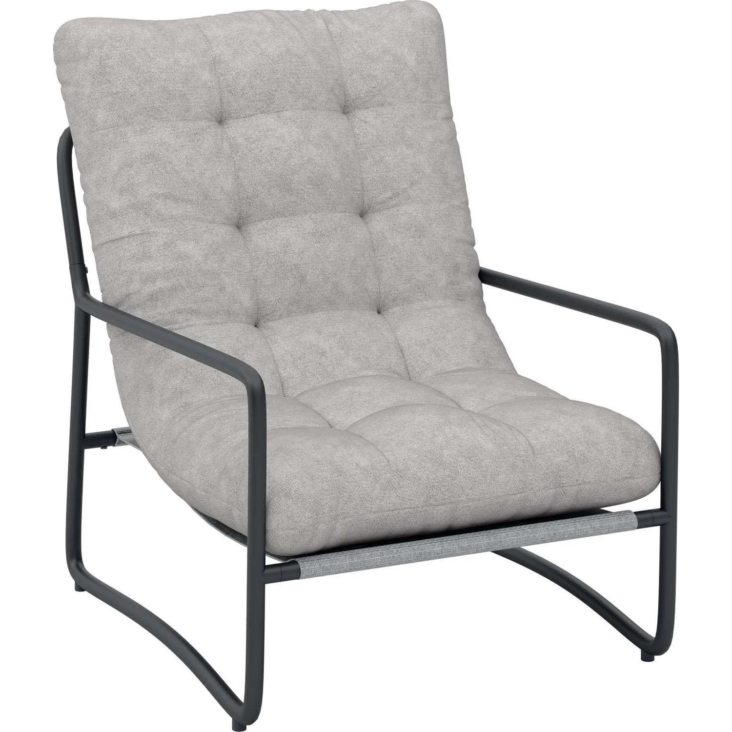 Salotto da giardino Patterson grigio chiaro 4 posti_9