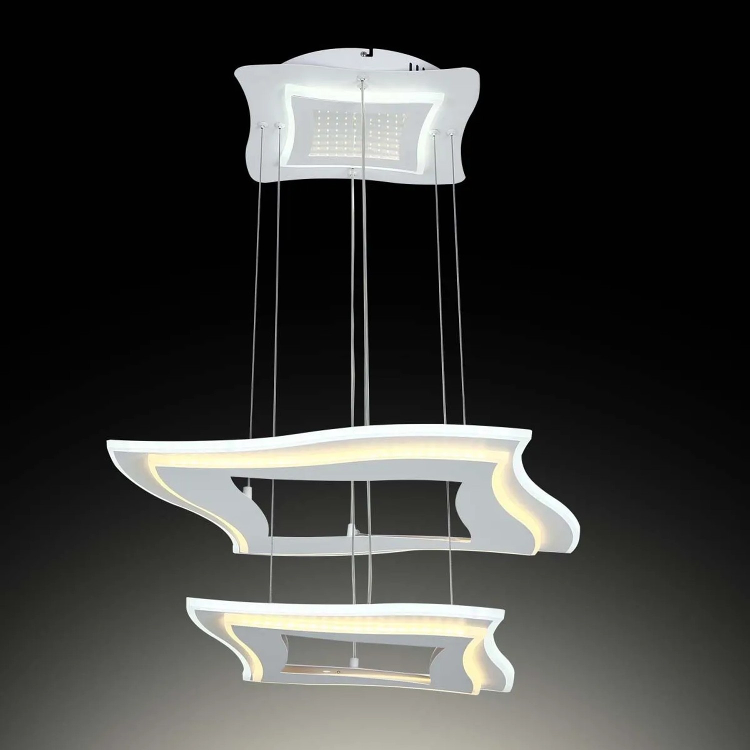 Sospensione LED Priscilla 3700 lm bianco neutro 50x120 cm_3