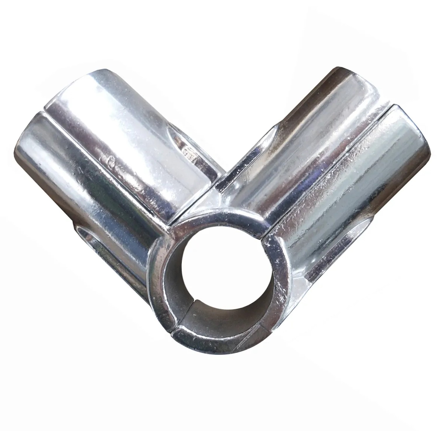 t.b.t. Connettore angolare per sistemi di scaffalatura da cucina, argento.