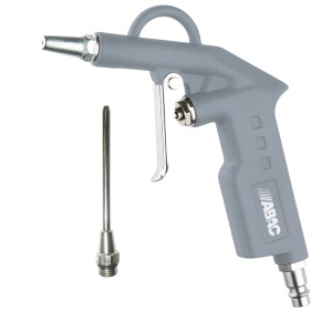Pistola ad aria compressa con ugello, accessorio per compressori.