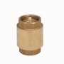 Valvola intermedia in ottone 24,1 mm (Rp 3/4) IG per pompe e sistemi idrici domestici.