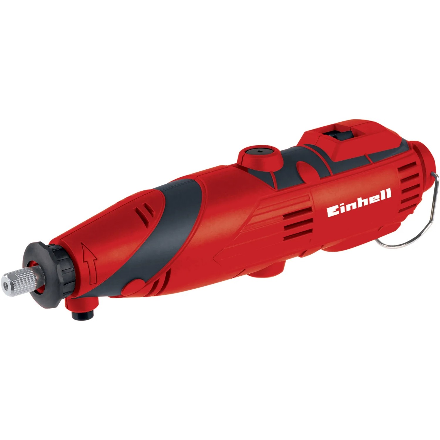 Utensile multifunzione Einhell TC-MG 135 E per levigatura e incisione, rosso e nero.