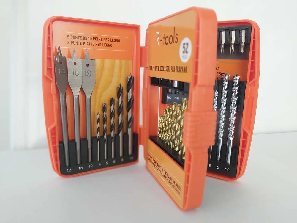 208-Pz Set Di Punte Per Cacciavite Master 1/4 Gambo Esagonale - Foto 4