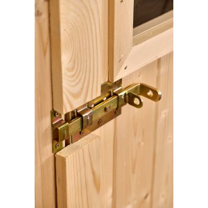 Casetta da giardino in legno sp 28 mm H207xL416xP304 cm