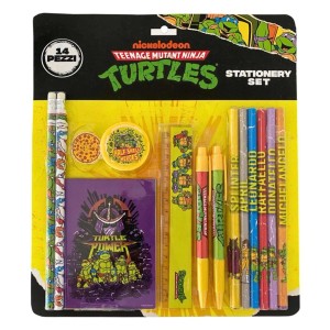 Cancelleria Ninjia Turtles 14 pz