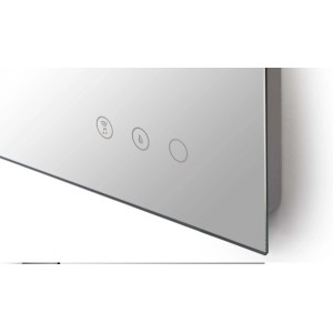 Dettaglio di uno specchio con funzione touch. Categoria: Specchiere.