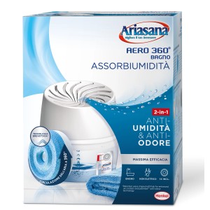 Airsana Aero 360° deumidificatore bagno, assorbi umidità con profumo, per bagni.