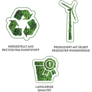 Serra Elho: Icone per plastica riciclata, energia eolica e qualità duratura.