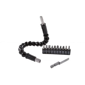 Set t.b.t.: Prolunga flessibile per trapano e set di inserti per trapani.