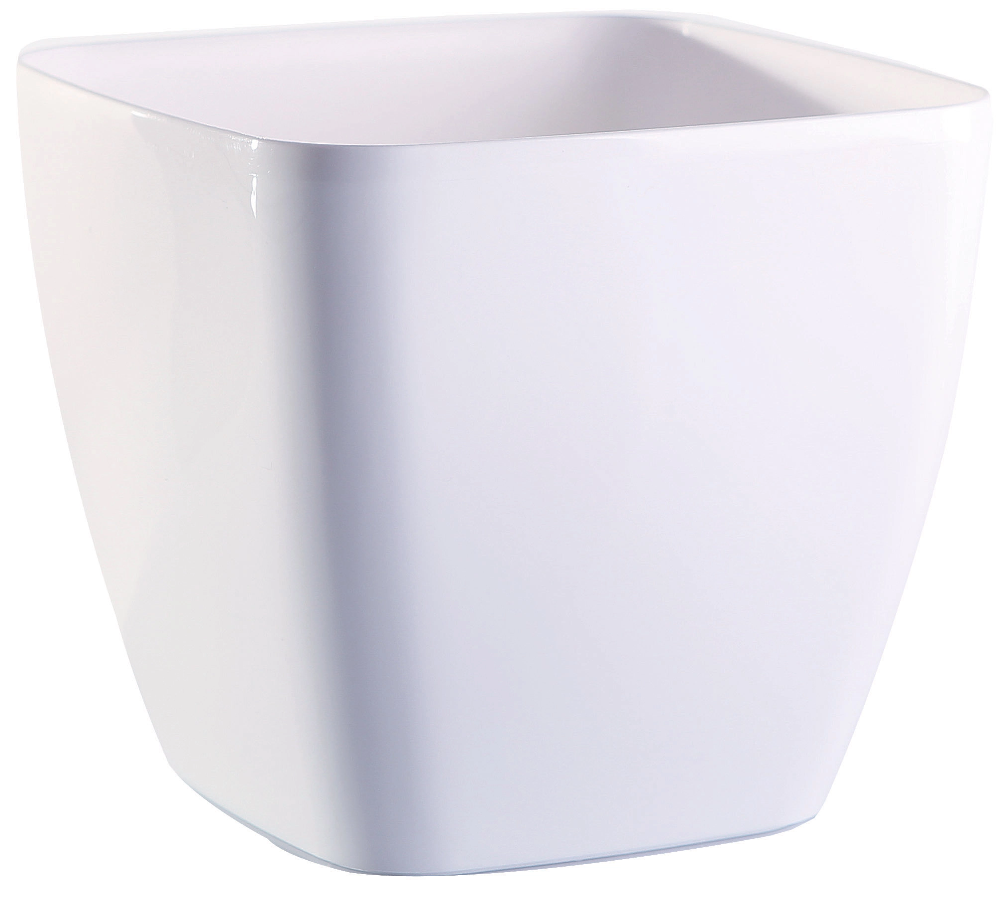 Vaso quadro Queens colore bianco in plastica 145 cm