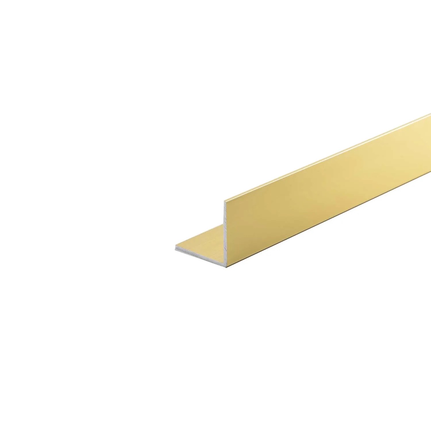 Angolare alluminio oro 25x25x2000 mm