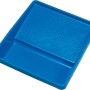 Vaschetta per pittura LUX blu (33x34 cm) con griglia per rulli.