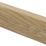 Battiscopa in rovere, 50x18 mm, lunghezza 2600 mm, materiale MDF.