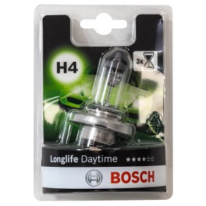 Lampadina auto Bosch GLL Longlife H4, faro, anabbagliante