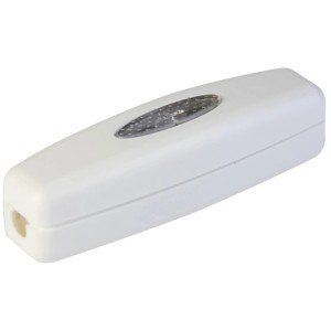 Interruttore a corda bianco per lampade, categoria Interruttori e dimmer.