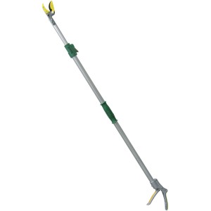 t.b.t. per il taglio di rami, con pinze gialle e manico verde.