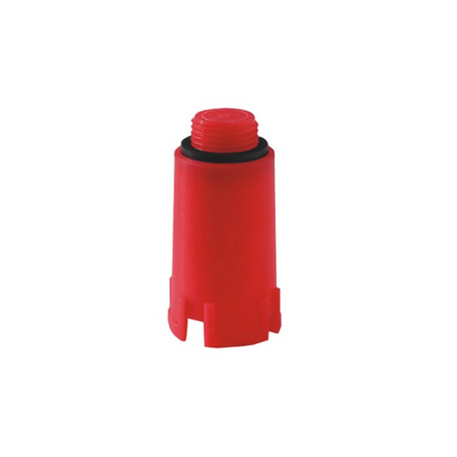 Tappi Di Collaudo Impianti 1/2 Pollice - Confezione 4 Pezzi (2 Rossi E 2 Blu) - Foto 2